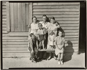 Pedelfamilie, Hale County, Alabama / Burroughs-familien, Hale County, Alabama