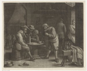 Herbergscene af Wallerant Vaillant