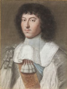 Portræt af Louis XIV, konge af Frankrig 1638-1715, 1660.