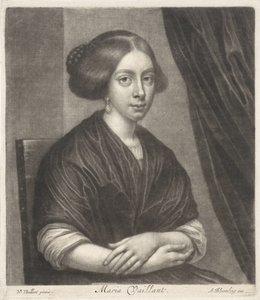 Portræt af Maria Vaillant af Wallerant Vaillant