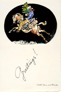 Julehilsener 1937 af Walt Kuhn