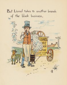Illustration til Legends for Lionel af Walter Crane (farvelitografi) af Walter (after) Crane