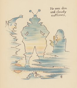Illustration til Legends for Lionel af Walter Crane (farvelitografi) af Walter (after) Crane