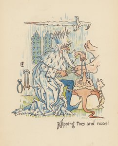 Illustration til Legends for Lionel af Walter Crane (farvelitografi) af Walter (after) Crane
