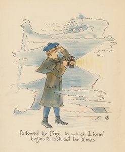 Illustration til Legends for Lionel af Walter Crane (farvelitografi) af Walter (after) Crane