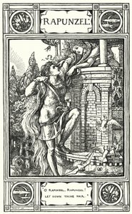Rapunzel (gravering)