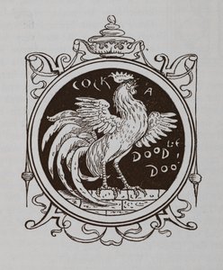 En hane galer. af Walter Crane