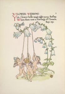 Et blomsterbryllup af Walter Crane