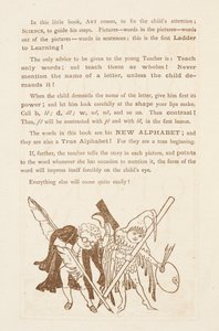Rådgive om undervisning i alfabetet. Den Gyldne Primer. af Walter Crane