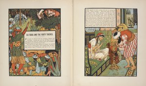 Ali Baba og de fyrre tyve. af Walter Crane