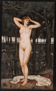 Diana ved badet, 1872 af Walter Crane