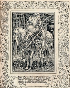 Faerie Queene, c1900 af Walter Crane