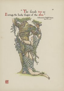 Blomster fra Shakespeares have af Walter Crane