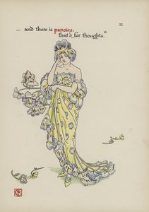 Blomster fra Shakespeares have af Walter Crane