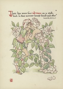 Blomster fra Shakespeares have af Walter Crane