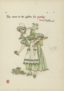 Blomster fra Shakespeares have af Walter Crane