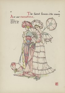 Blomster fra Shakespeares have af Walter Crane