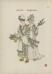 Blomster fra Shakespeares have af Walter Crane