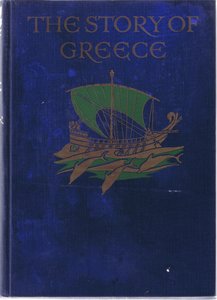 Forsidetavledesign, illustration fra The Story of Greece, 1930