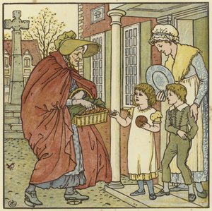 Hot Cross boller af Walter Crane
