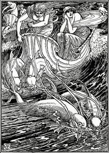 Illustration til Faerie Queene, c1890, 1897 af Walter Crane