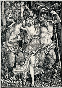 Illustration til Faerie Queene, c1890, 1897 af Walter Crane