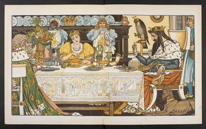 Illustration til frøprinsen. af Walter Crane