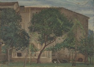 Italiensk Bondehus, 1871-3. af Walter Crane