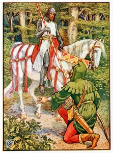 Lyttel John og ridderen af Walter Crane
