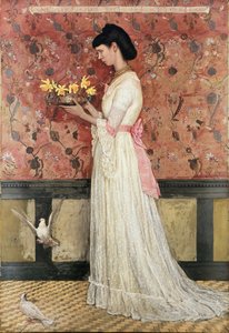 Fru Ingram Bywater d. 1908, 1872 af Walter Crane