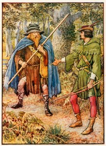 Robin Hood og tiggerspionen af Walter Crane