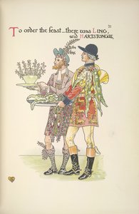 To tjenere, Ling og Hartstongue af Walter Crane