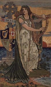 United Ireland, kalender for 1897, lavet for Royal Ulster Works, Belfast af Walter Crane