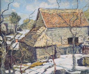Pennsylvania lade i sneen