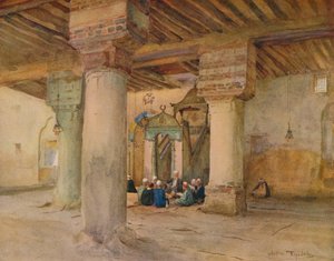 Moskeen i Kosseir, c1905, 1912 af Walter Frederick Roofe Tyndale