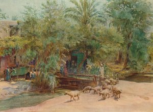 Landsbyen Marg, c1905, 1912 af Walter Frederick Roofe Tyndale