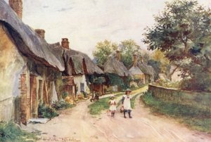 Wessex: Moreton, Dorset (farvelitografi)