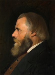 Portræt af kunstnerens far, 1910. af Walter Freeth