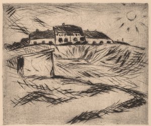 Barracks (Kaserne) af Walter Gramatte