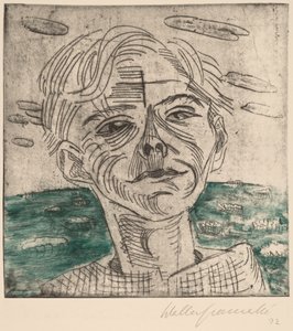 Man at the Sea, Selvportræt Man at the Sea, Selvportræt, 1923.