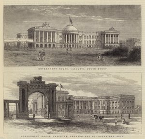 Regeringshuset, Calcutta af Walter Granville Smith