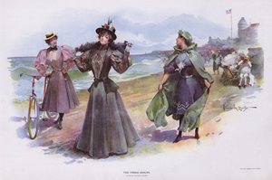 De tre nåder (farve litho)