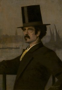James McNeill Whistler, 1869. af Walter Greaves
