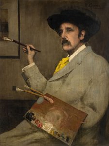 Portræt af kunstneren, 1910.