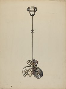 Stativ til røgelsebrænder, ca. 1938. af Walter Hochstrasser