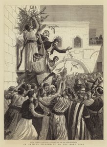 En kunstners pilgrimsrejse til det hellige land af Walter Jenks Morgan