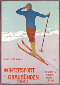 Vintersport i Graubünden af Walter Koch