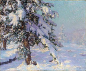 Snow-Laden (olie på lærred)