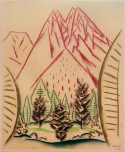 Zugspitze II af Walter Ophey