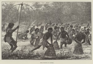 Beel-Fishing i Assam af Walter Paget